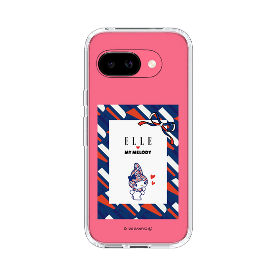 スリムプロテクションケース［ ELLE×マイメロディ＆クロミ - トリコロールカラーグラフィック3 ］