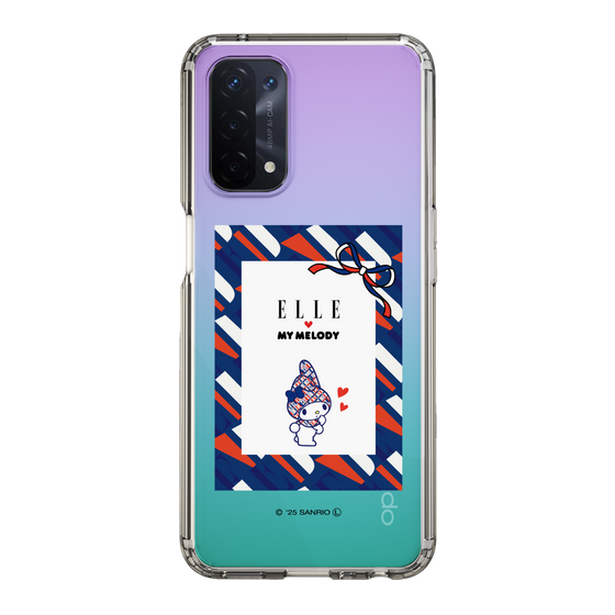 スリムプロテクションケース［ ELLE×マイメロディ＆クロミ - トリコロールカラーグラフィック3 ］