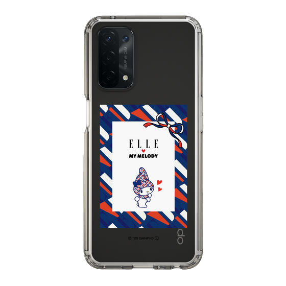 スリムプロテクションケース［ ELLE×マイメロディ＆クロミ - トリコロールカラーグラフィック3 ］