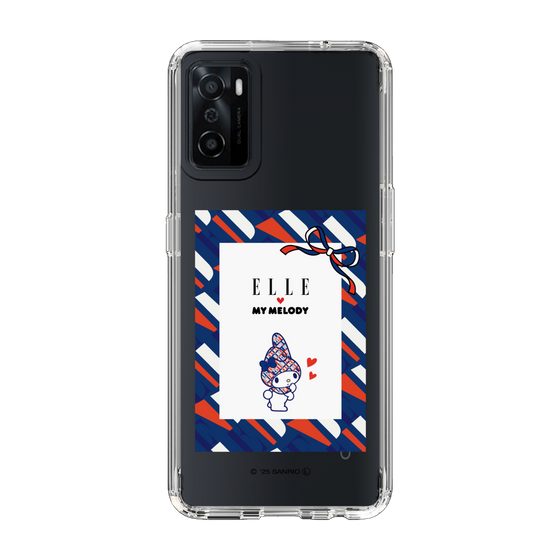 スリムプロテクションケース［ ELLE×マイメロディ＆クロミ - トリコロールカラーグラフィック3 ］