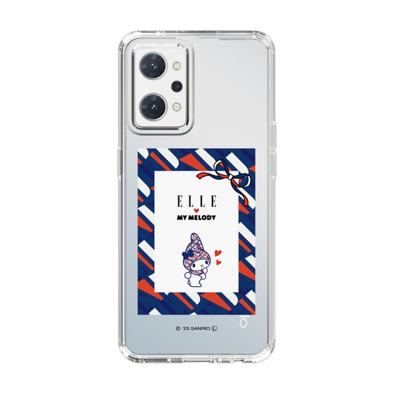 スリムプロテクションケース［ ELLE×マイメロディ＆クロミ - トリコロールカラーグラフィック3 ］