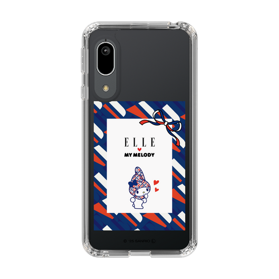 スリムプロテクションケース［ ELLE×マイメロディ＆クロミ - トリコロールカラーグラフィック3 ］