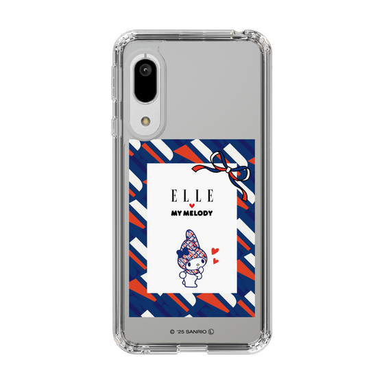 スリムプロテクションケース［ ELLE×マイメロディ＆クロミ - トリコロールカラーグラフィック3 ］