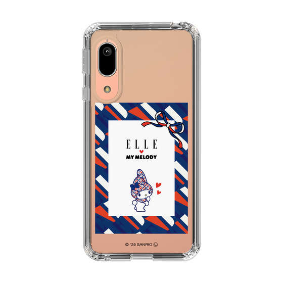 スリムプロテクションケース［ ELLE×マイメロディ＆クロミ - トリコロールカラーグラフィック3 ］