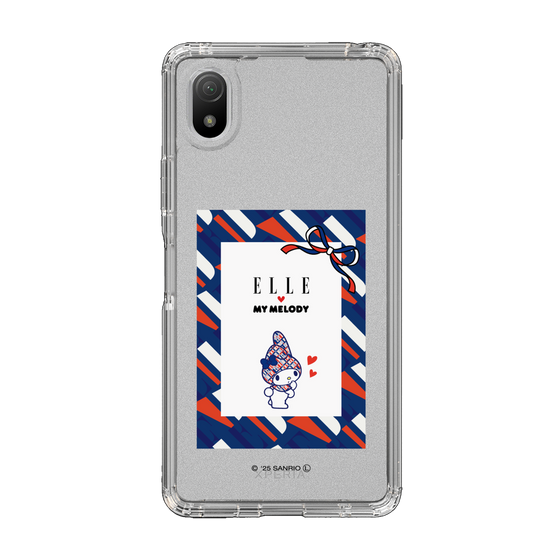 スリムプロテクションケース［ ELLE×マイメロディ＆クロミ - トリコロールカラーグラフィック3 ］
