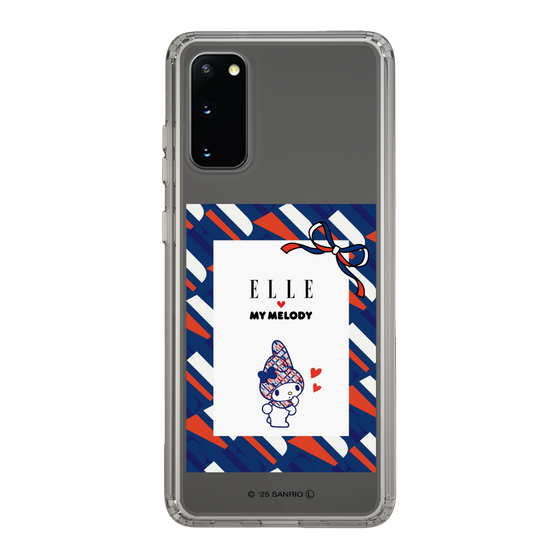 スリムプロテクションケース［ ELLE×マイメロディ＆クロミ - トリコロールカラーグラフィック3 ］
