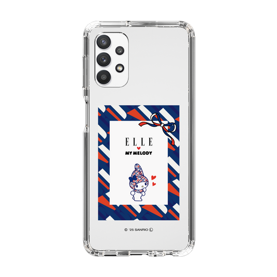 スリムプロテクションケース［ ELLE×マイメロディ＆クロミ - トリコロールカラーグラフィック3 ］