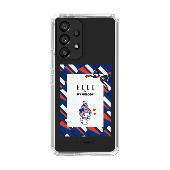 スリムプロテクションケース［ ELLE×マイメロディ＆クロミ - トリコロールカラーグラフィック3 ］