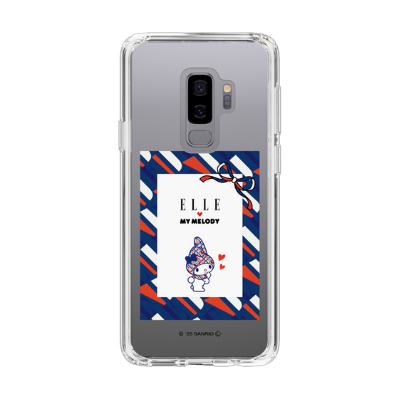 スリムプロテクションケース［ ELLE×マイメロディ＆クロミ - トリコロールカラーグラフィック3 ］