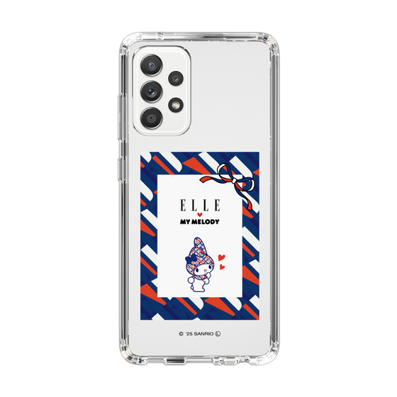 スリムプロテクションケース［ ELLE×マイメロディ＆クロミ - トリコロールカラーグラフィック3 ］