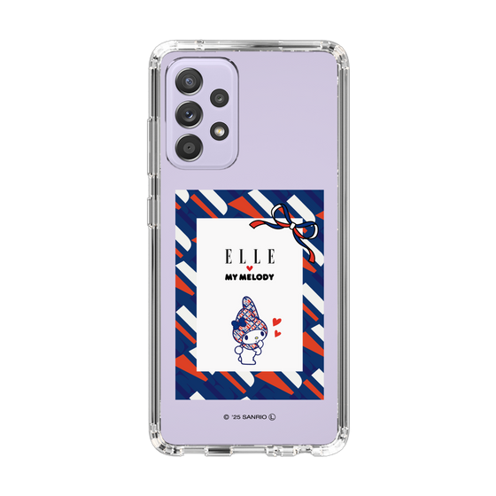 スリムプロテクションケース［ ELLE×マイメロディ＆クロミ - トリコロールカラーグラフィック3 ］