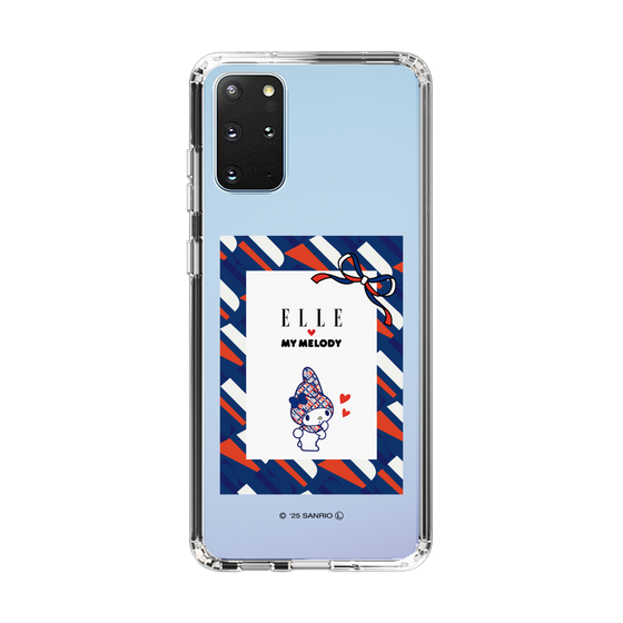 スリムプロテクションケース［ ELLE×マイメロディ＆クロミ - トリコロールカラーグラフィック3 ］