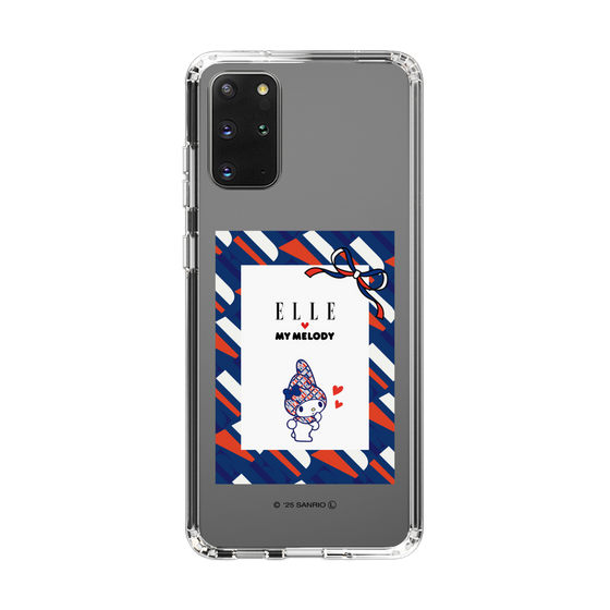 スリムプロテクションケース［ ELLE×マイメロディ＆クロミ - トリコロールカラーグラフィック3 ］