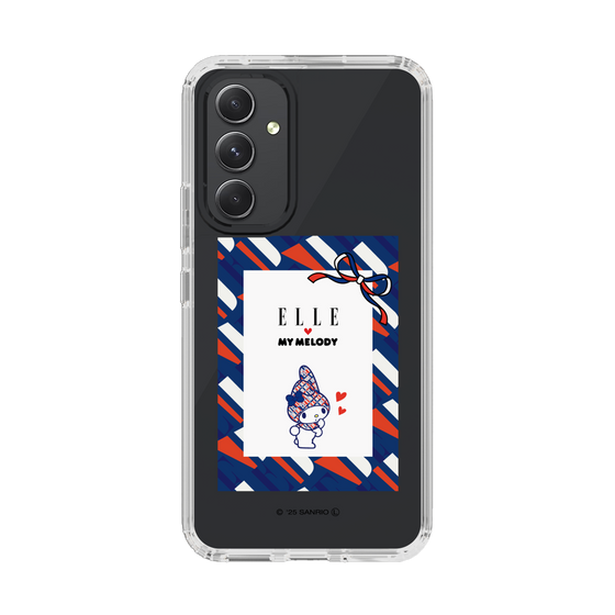 スリムプロテクションケース［ ELLE×マイメロディ＆クロミ - トリコロールカラーグラフィック3 ］