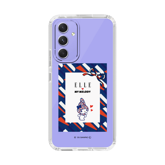 スリムプロテクションケース［ ELLE×マイメロディ＆クロミ - トリコロールカラーグラフィック3 ］