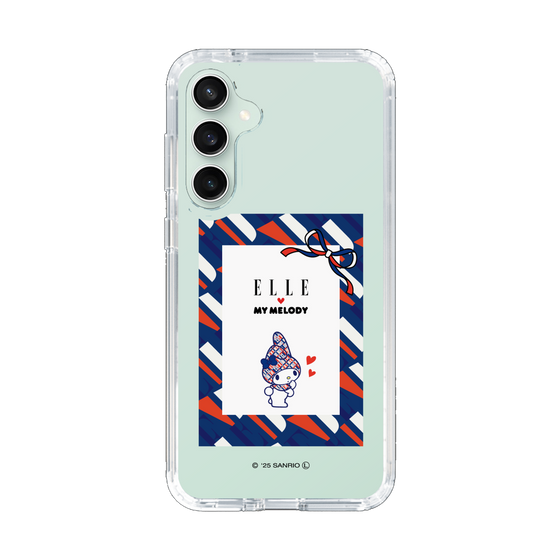 スリムプロテクションケース［ ELLE×マイメロディ＆クロミ - トリコロールカラーグラフィック3 ］