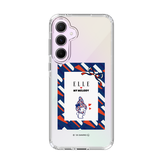スリムプロテクションケース［ ELLE×マイメロディ＆クロミ - トリコロールカラーグラフィック3 ］