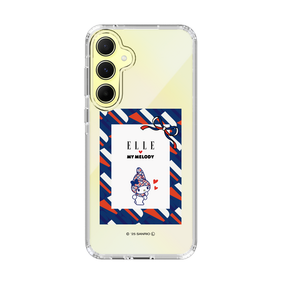 スリムプロテクションケース［ ELLE×マイメロディ＆クロミ - トリコロールカラーグラフィック3 ］