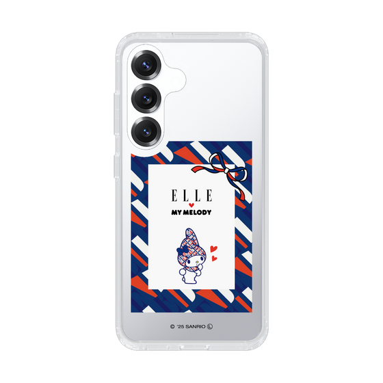 スリムプロテクションケース［ ELLE×マイメロディ＆クロミ - トリコロールカラーグラフィック3 ］