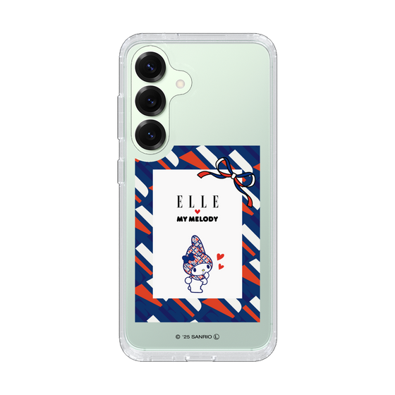 スリムプロテクションケース［ ELLE×マイメロディ＆クロミ - トリコロールカラーグラフィック3 ］
