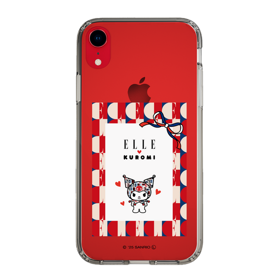 スリムプロテクションケース［ ELLE×マイメロディ＆クロミ - トリコロールカラーグラフィック4 ］