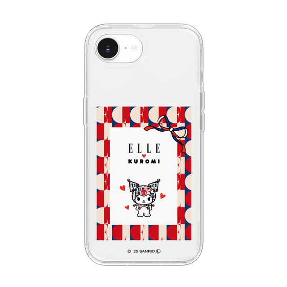 スリムプロテクションケース［ ELLE×マイメロディ＆クロミ - トリコロールカラーグラフィック4 ］