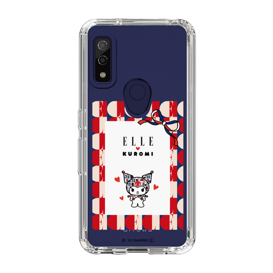 スリムプロテクションケース［ ELLE×マイメロディ＆クロミ - トリコロールカラーグラフィック4 ］