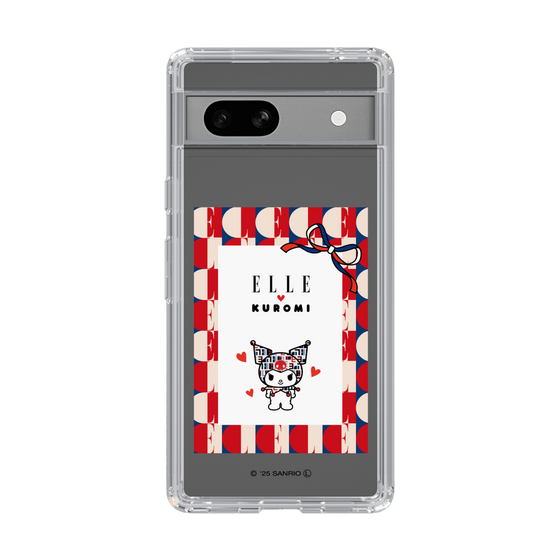 スリムプロテクションケース［ ELLE×マイメロディ＆クロミ - トリコロールカラーグラフィック4 ］