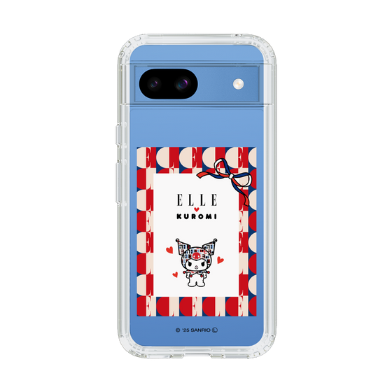 スリムプロテクションケース［ ELLE×マイメロディ＆クロミ - トリコロールカラーグラフィック4 ］
