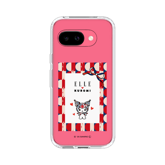 スリムプロテクションケース［ ELLE×マイメロディ＆クロミ - トリコロールカラーグラフィック4 ］