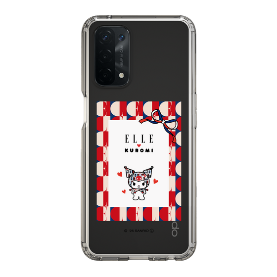 スリムプロテクションケース［ ELLE×マイメロディ＆クロミ - トリコロールカラーグラフィック4 ］