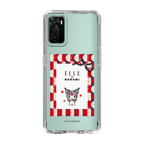 スリムプロテクションケース［ ELLE×マイメロディ＆クロミ - トリコロールカラーグラフィック4 ］