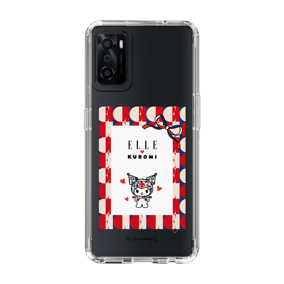 スリムプロテクションケース［ ELLE×マイメロディ＆クロミ - トリコロールカラーグラフィック4 ］
