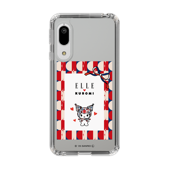 スリムプロテクションケース［ ELLE×マイメロディ＆クロミ - トリコロールカラーグラフィック4 ］