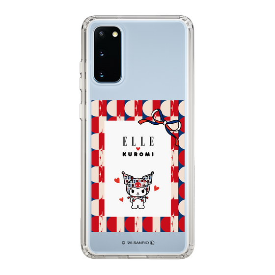 スリムプロテクションケース［ ELLE×マイメロディ＆クロミ - トリコロールカラーグラフィック4 ］