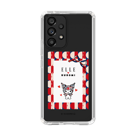 スリムプロテクションケース［ ELLE×マイメロディ＆クロミ - トリコロールカラーグラフィック4 ］