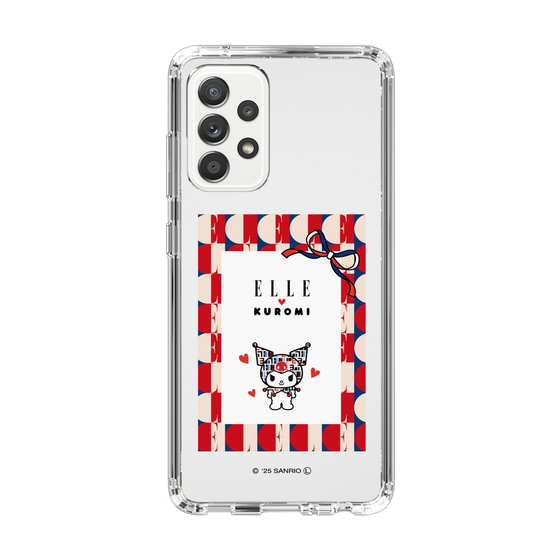 スリムプロテクションケース［ ELLE×マイメロディ＆クロミ - トリコロールカラーグラフィック4 ］
