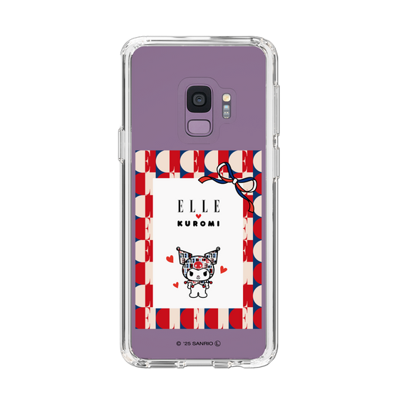 スリムプロテクションケース［ ELLE×マイメロディ＆クロミ - トリコロールカラーグラフィック4 ］