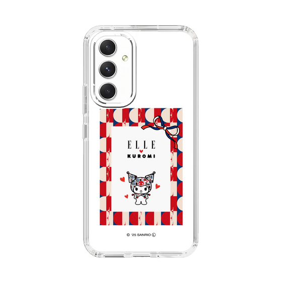 スリムプロテクションケース［ ELLE×マイメロディ＆クロミ - トリコロールカラーグラフィック4 ］