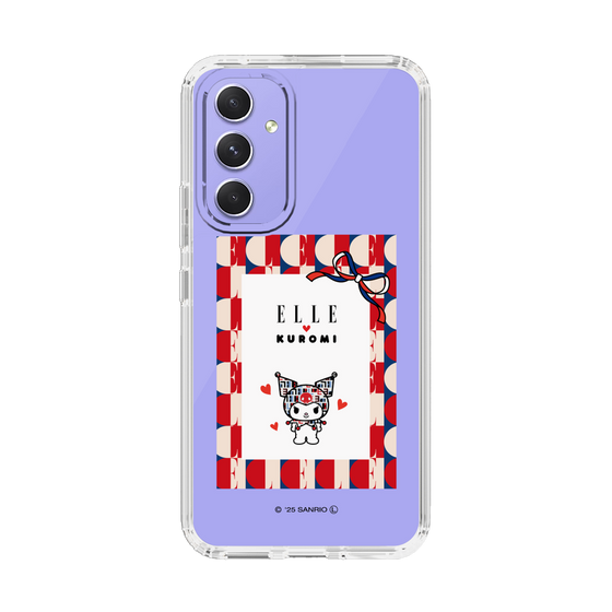 スリムプロテクションケース［ ELLE×マイメロディ＆クロミ - トリコロールカラーグラフィック4 ］