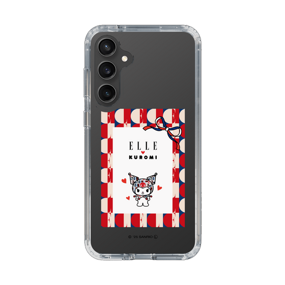 スリムプロテクションケース［ ELLE×マイメロディ＆クロミ - トリコロールカラーグラフィック4 ］