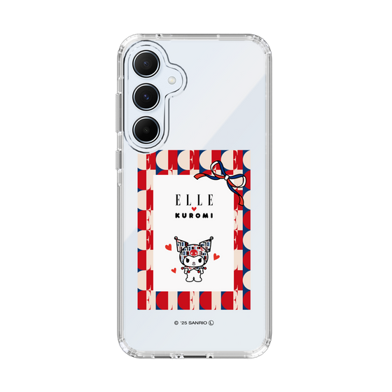 スリムプロテクションケース［ ELLE×マイメロディ＆クロミ - トリコロールカラーグラフィック4 ］