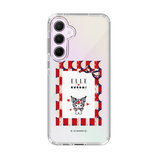 スリムプロテクションケース［ ELLE×マイメロディ＆クロミ - トリコロールカラーグラフィック4 ］