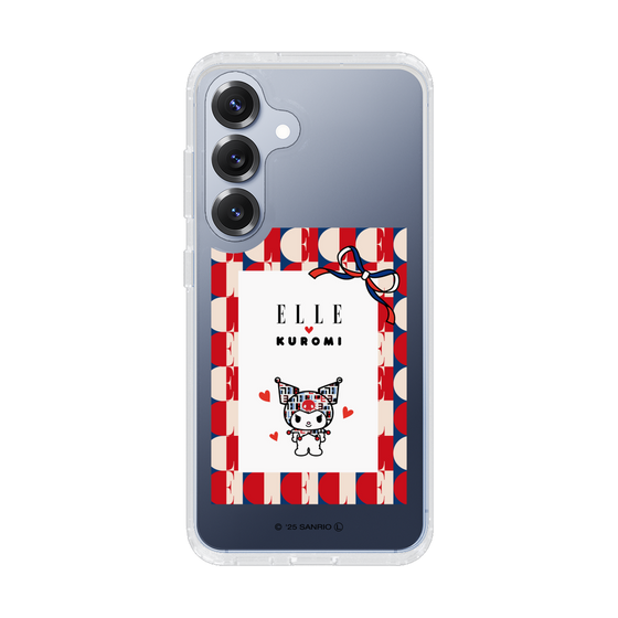 スリムプロテクションケース［ ELLE×マイメロディ＆クロミ - トリコロールカラーグラフィック4 ］