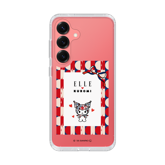 スリムプロテクションケース［ ELLE×マイメロディ＆クロミ - トリコロールカラーグラフィック4 ］