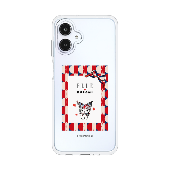 スリムプロテクションケース［ ELLE×マイメロディ＆クロミ - トリコロールカラーグラフィック4 ］