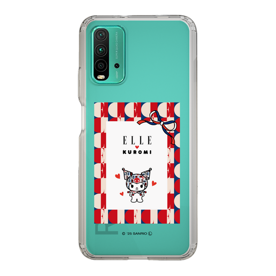 スリムプロテクションケース［ ELLE×マイメロディ＆クロミ - トリコロールカラーグラフィック4 ］