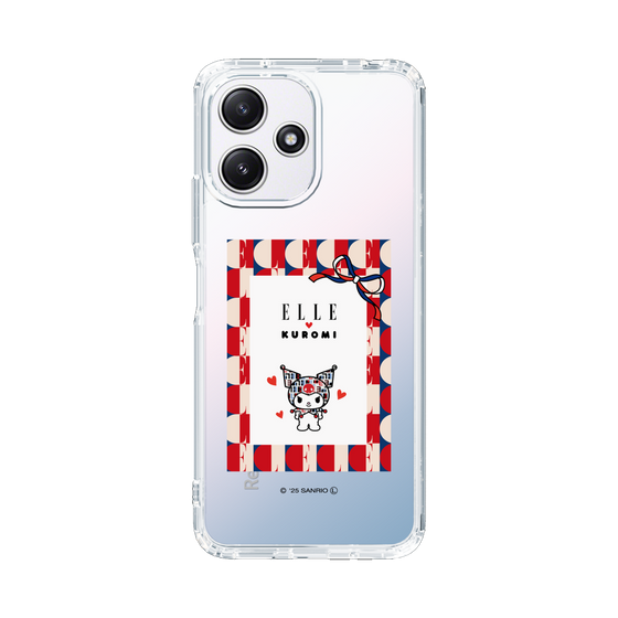 スリムプロテクションケース［ ELLE×マイメロディ＆クロミ - トリコロールカラーグラフィック4 ］