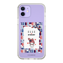 スリムプロテクションケース［ ELLE×マイメロディ＆クロミ - トリコロールカラーグラフィック5 ］