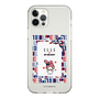 スリムプロテクションケース［ ELLE×マイメロディ＆クロミ - トリコロールカラーグラフィック5 ］